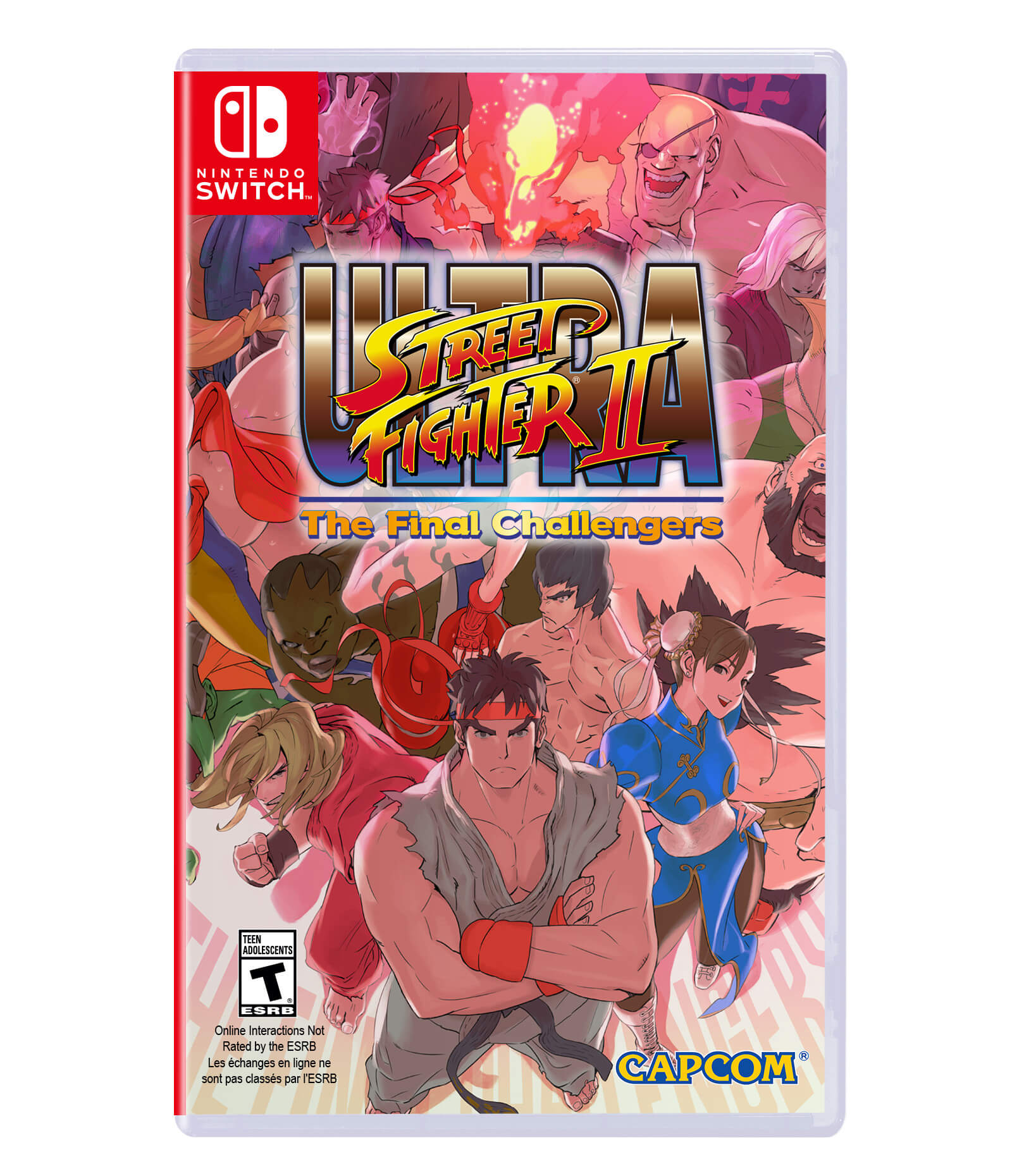 Capa de Ultra Street Fighter II