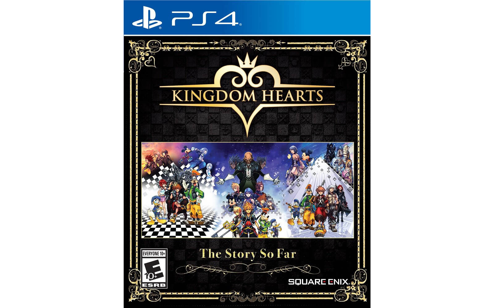 Capa de Kingdom Hearts - The Story So Far