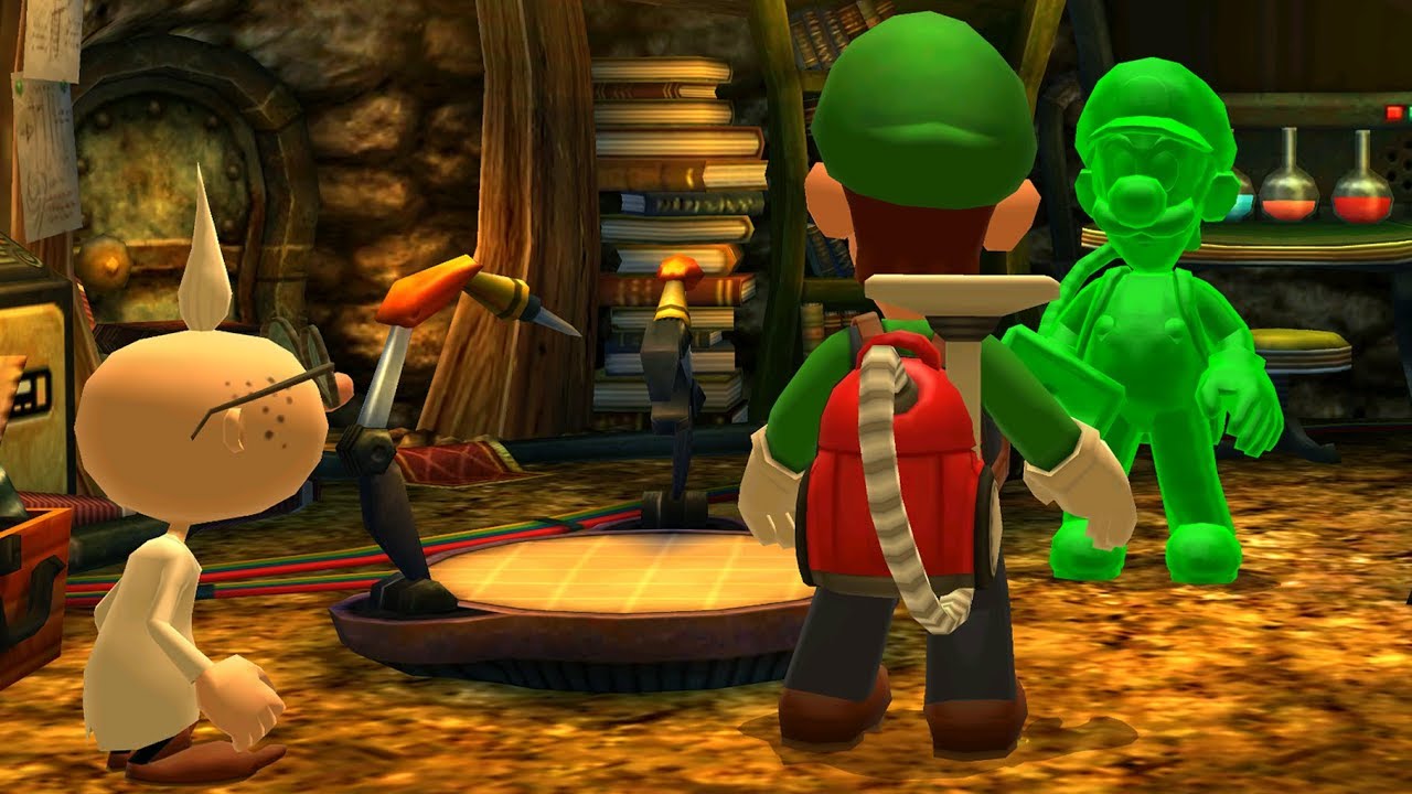 Gooigi em Luigi's Mansion