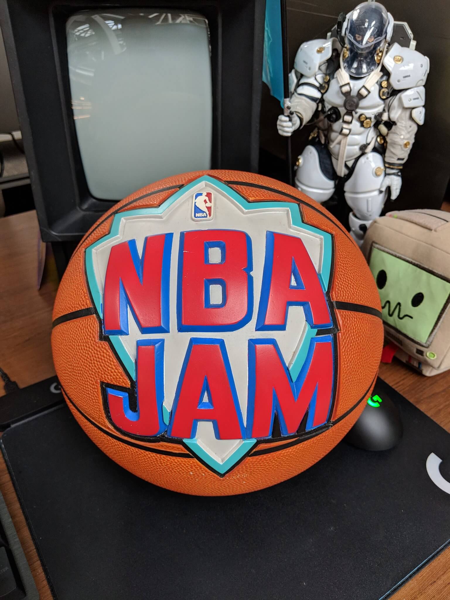 Bola do logo de NBA Jam