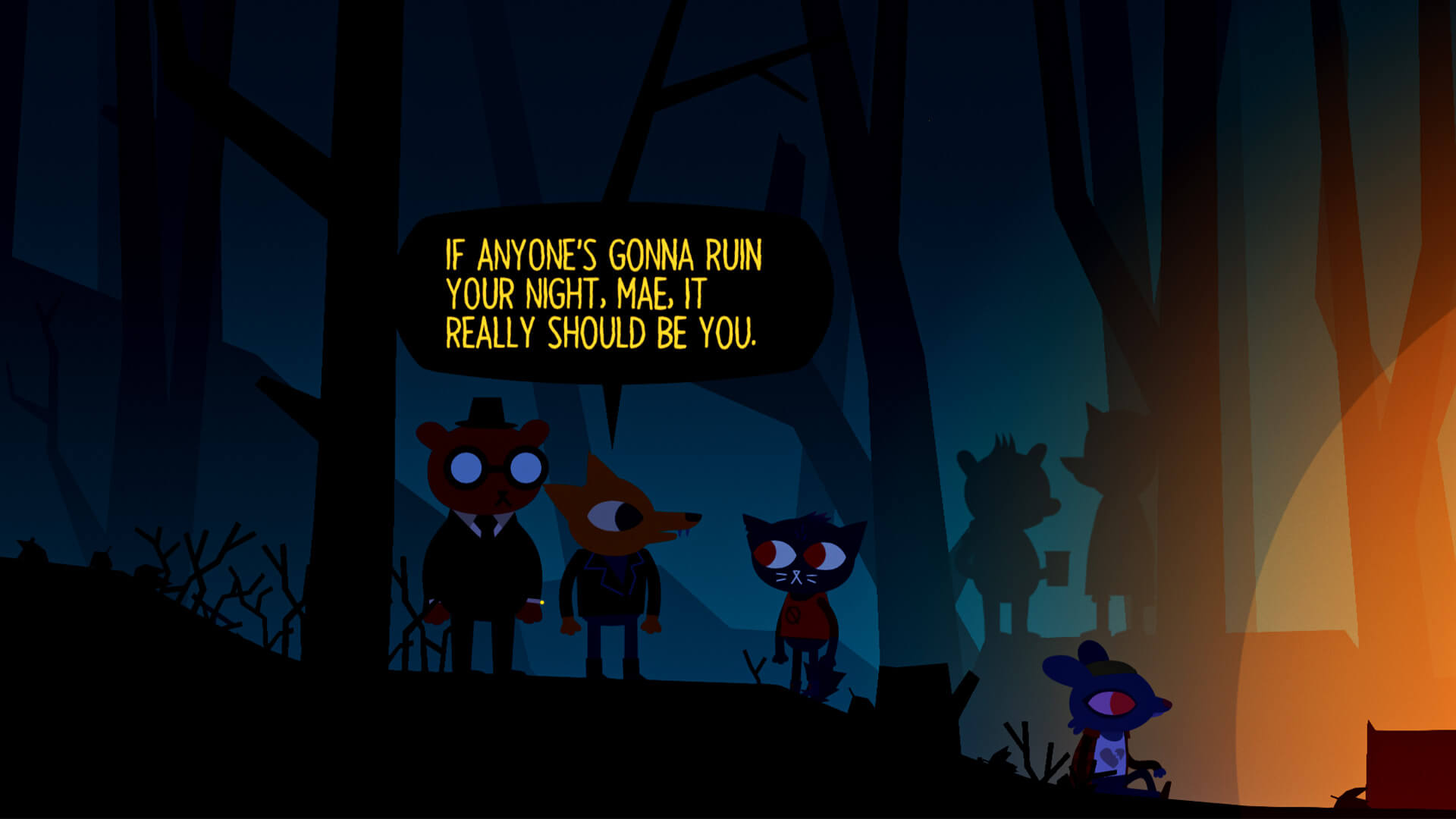 Screenshot de Night in the Woods