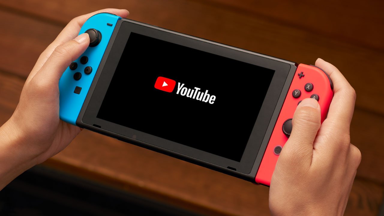 Nintendo Switch recebe aplicativo do Youtube