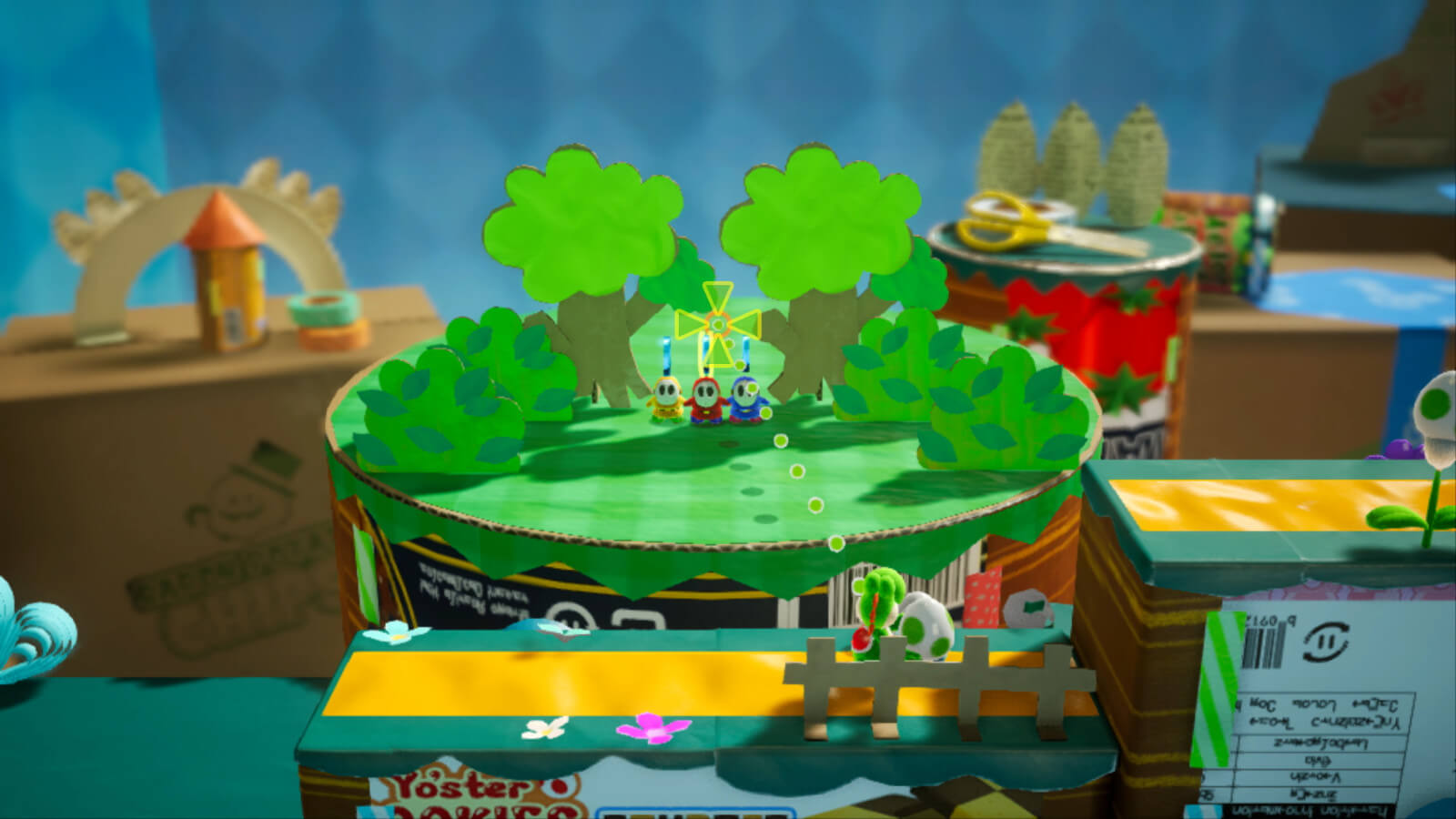 Screenshot de Yoshi’s Crafted World