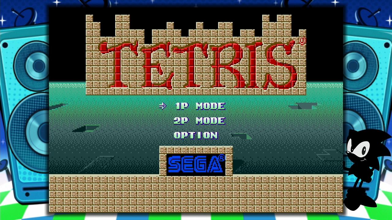 Tetris no Mega Drive Mini