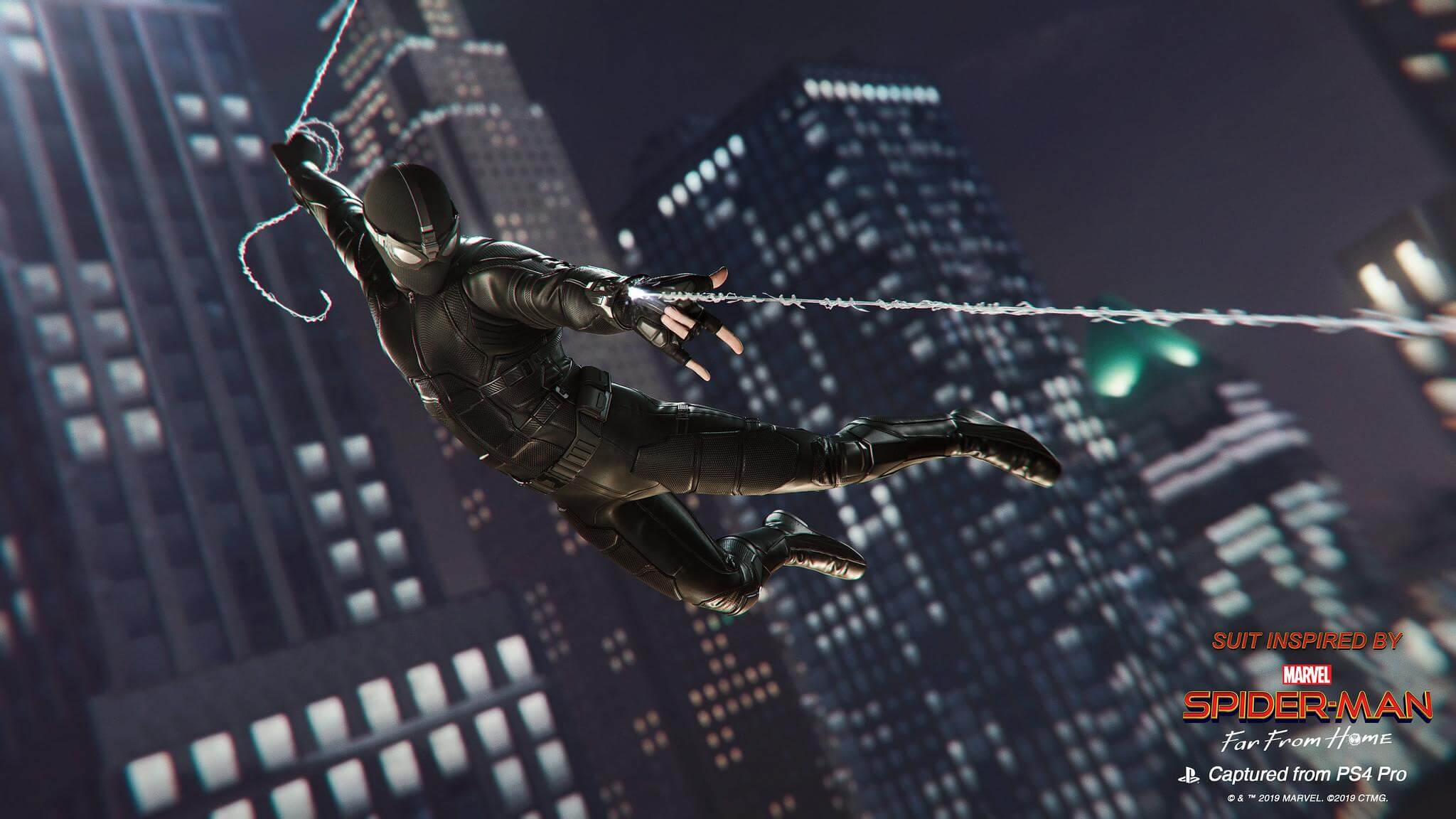 Spider-Man com traje Furtivo