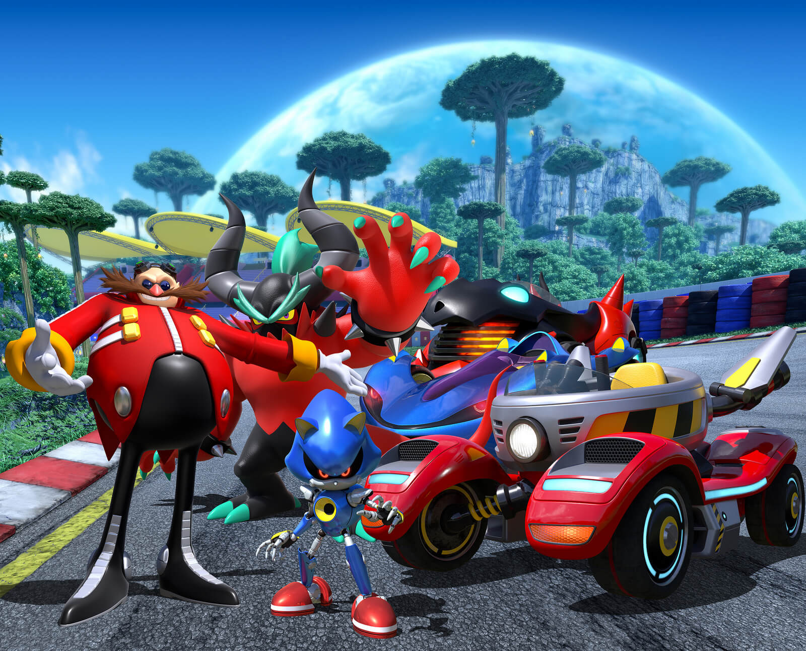 Equipe Eggman no Team Sonic Racing