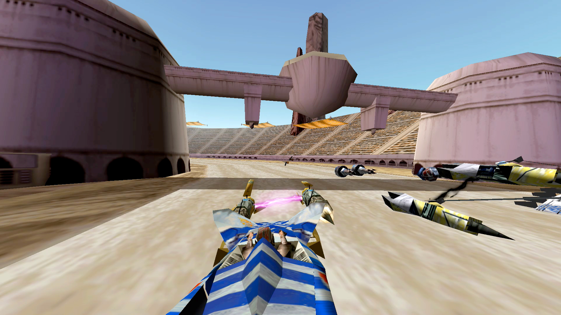 Screenshot de Star Wars Episode I: Racer