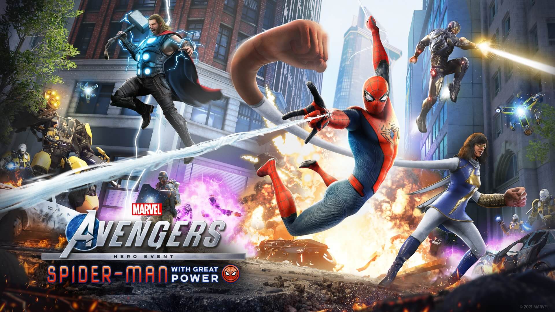 Spider-Man no Marvel's Avengers
