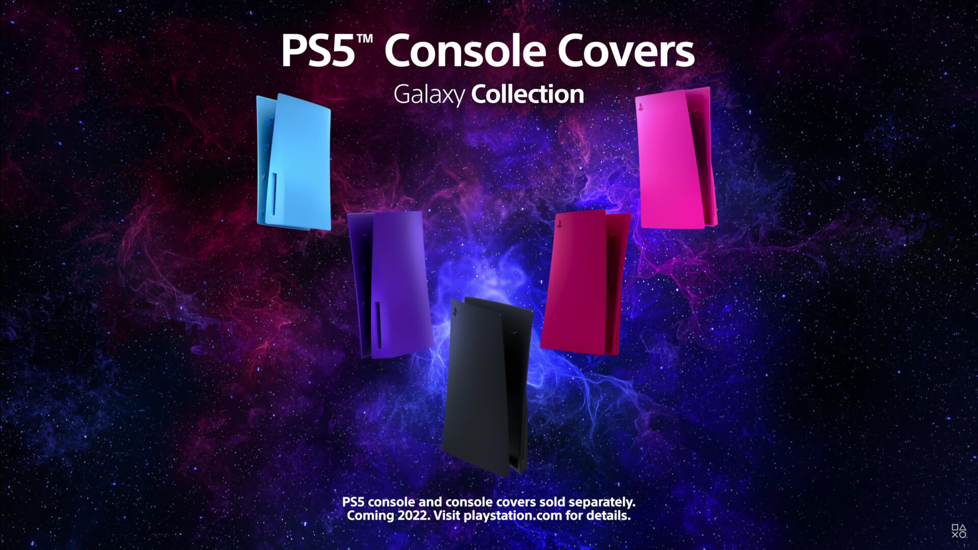 Capas coloridas para PlayStation 5
