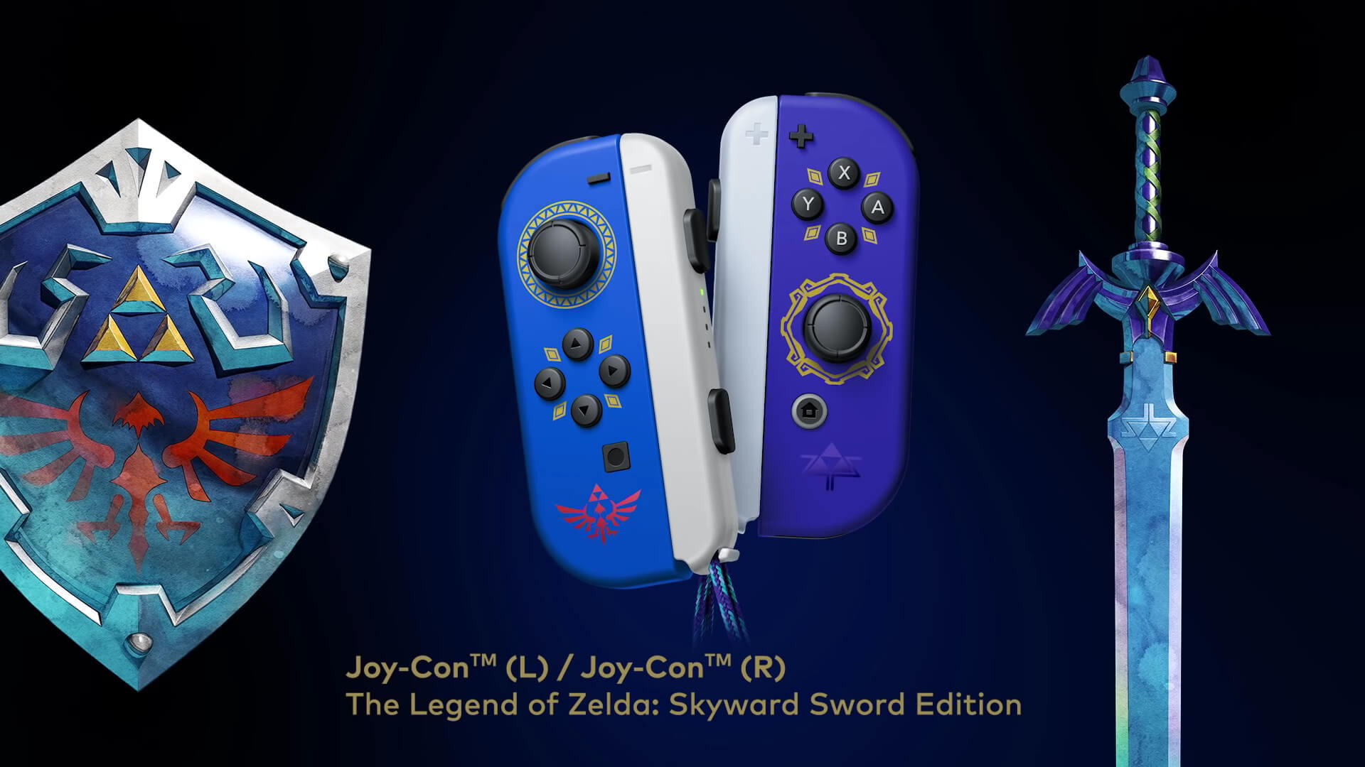 Joy-Con de The Legend of Zelda: Skyward Sword HD