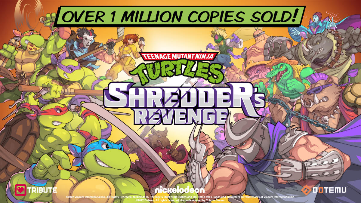 Teenage Mutant Ninja Turtles: Shredder's Revenge ultrapassa 1 milhão de cópias vendidas