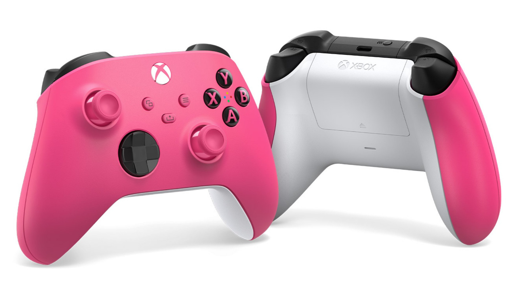 Joystick de Xbox Series X|S na cor Deep Pink