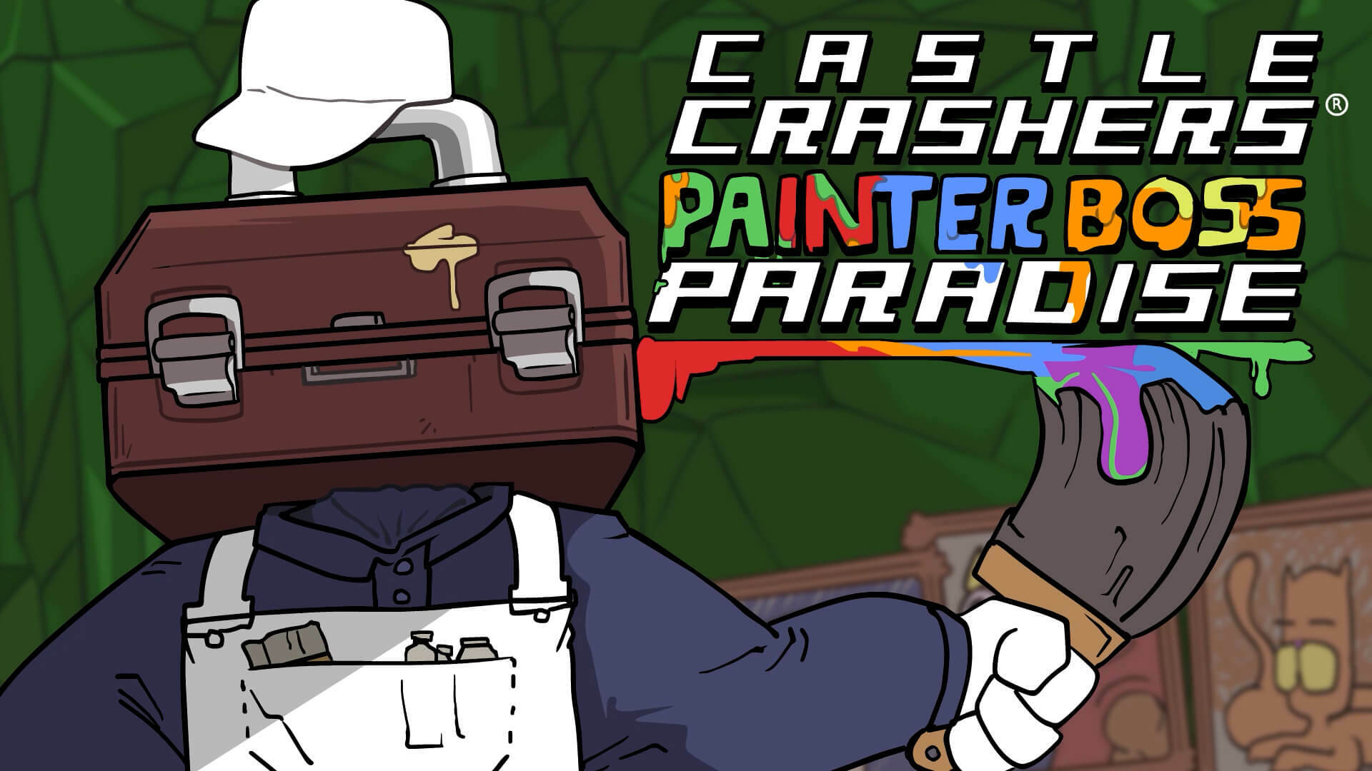 Castle Crashers Painter Boss Paradise DLC