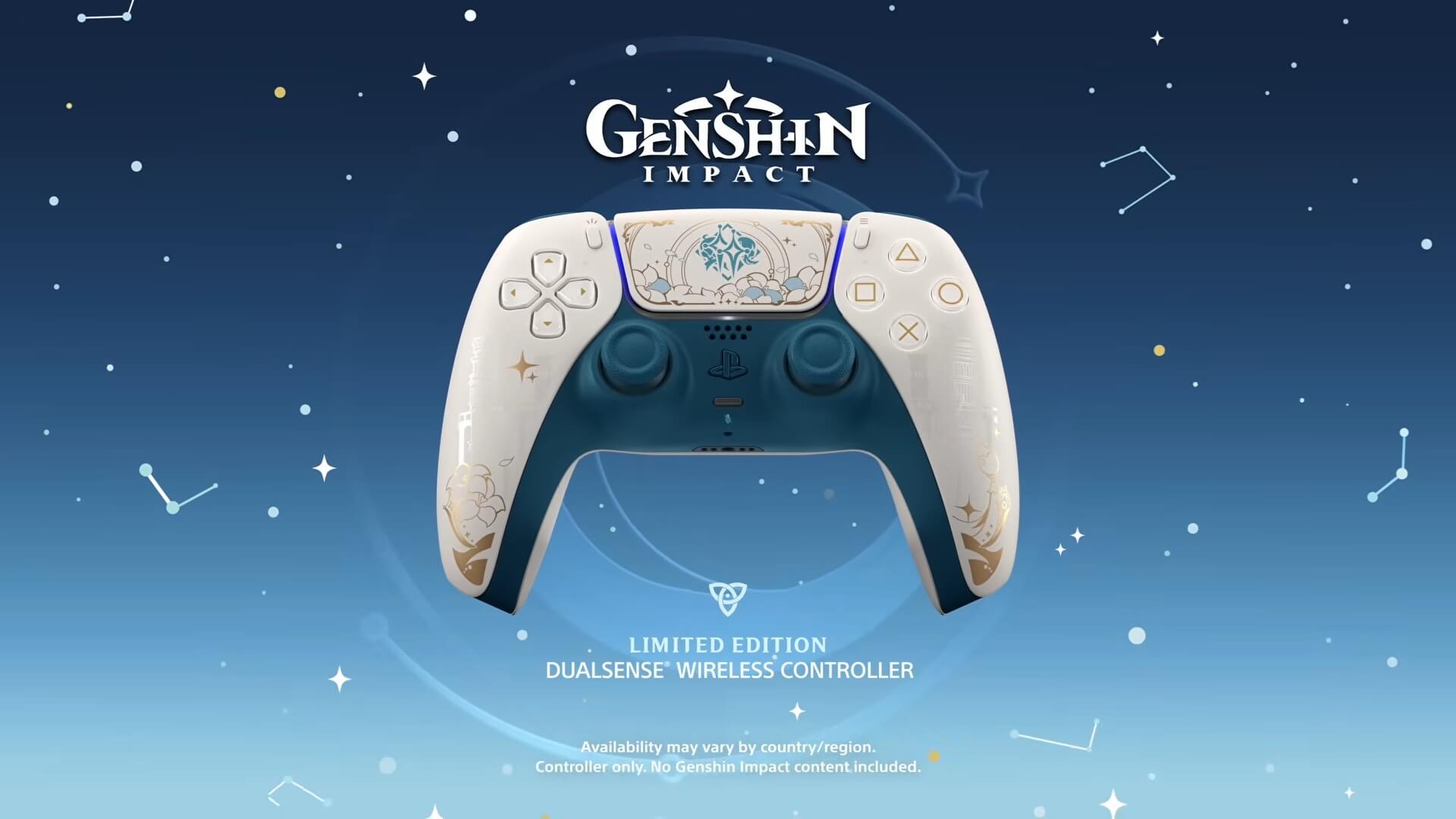  DualSense Genshin Impact 