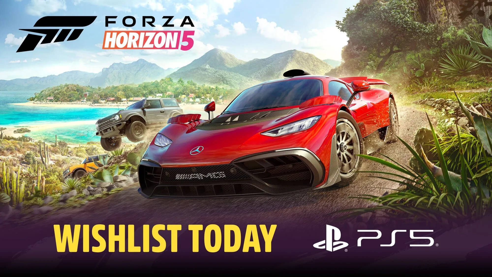 Forza Horizon 5 é anunciado para PlayStation 5