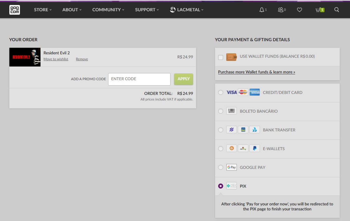 GOG Good Old Games
