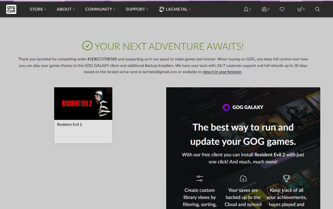 GOG Good Old Games