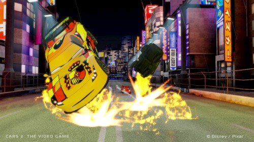 Carros 2 vai virar jogo, veja as primeiras imagens