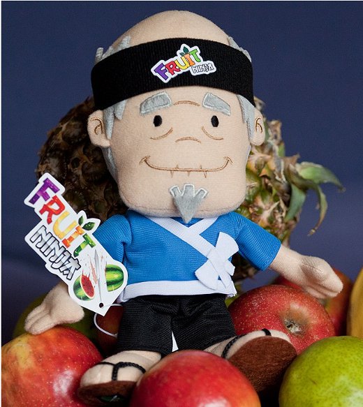 Fruit Ninja ganha bonecos de pelúcia (e eles entregam no Brasil)