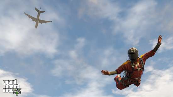Imagens de 'GTA V' mostram motocross e salto de paraquedas  - G1