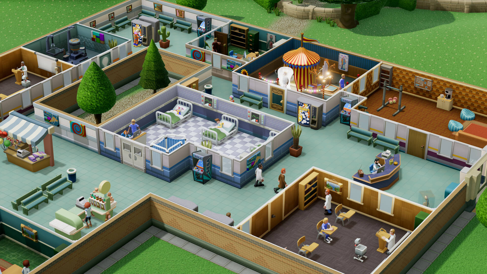 free download games similar to two point hospital