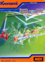Konami's Ping Pong para MSX