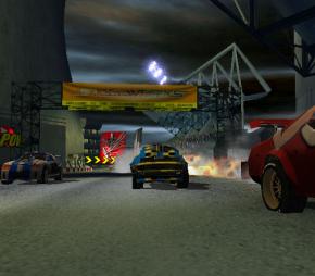 Screenshot de Destruction Derby Arenas