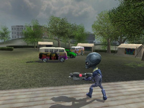 Screenshot de Destroy All Humans! 2