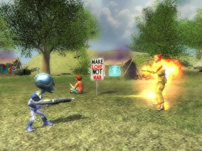 Screenshot de Destroy All Humans! 2