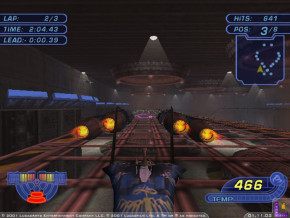 Screenshot de Star Wars Racer Revenge