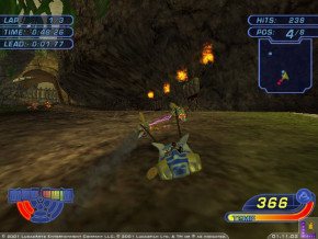 Screenshot de Star Wars Racer Revenge