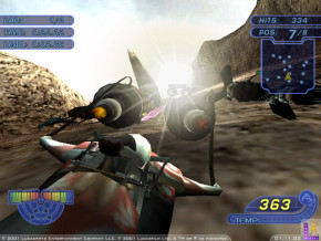 Screenshot de Star Wars Racer Revenge