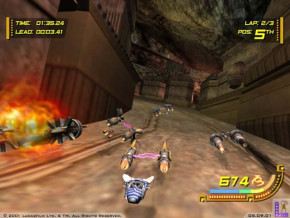 Screenshot de Star Wars Racer Revenge