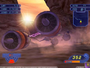 Screenshot de Star Wars Racer Revenge