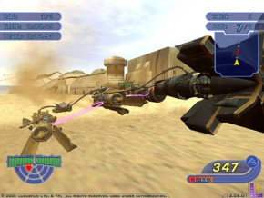 Screenshot de Star Wars Racer Revenge