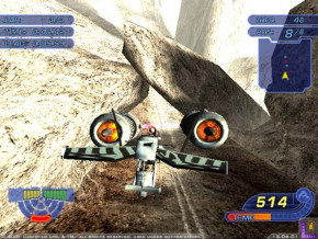 Screenshot de Star Wars Racer Revenge