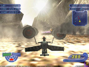 Screenshot de Star Wars Racer Revenge