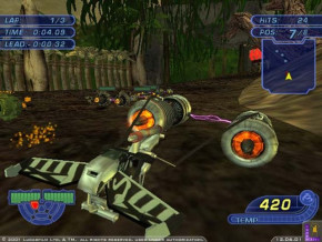Screenshot de Star Wars Racer Revenge