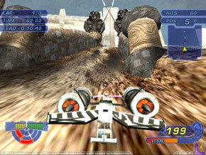 Screenshot de Star Wars Racer Revenge