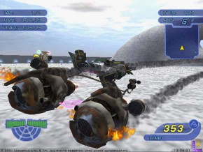 Screenshot de Star Wars Racer Revenge
