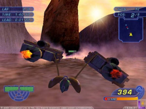 Screenshot de Star Wars Racer Revenge