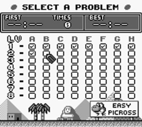 Screenshot de Mario's Picross