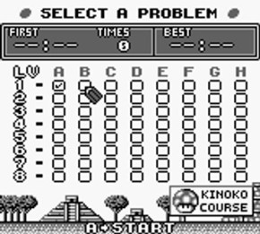 Screenshot de Mario's Picross