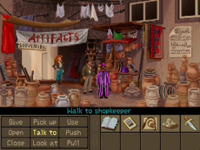 Screenshot de Indiana Jones and the Fate of Atlantis