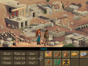 Screenshot de Indiana Jones and the Fate of Atlantis