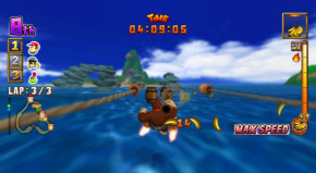 Screenshot de Donkey Kong Barrel Blast