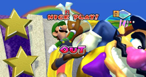 Screenshot de Mario Super Sluggers