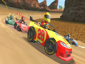 Screenshot de NASCAR Kart Racing
