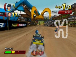 Screenshot de NASCAR Kart Racing