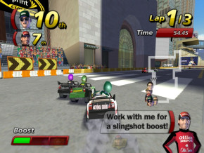 Screenshot de NASCAR Kart Racing